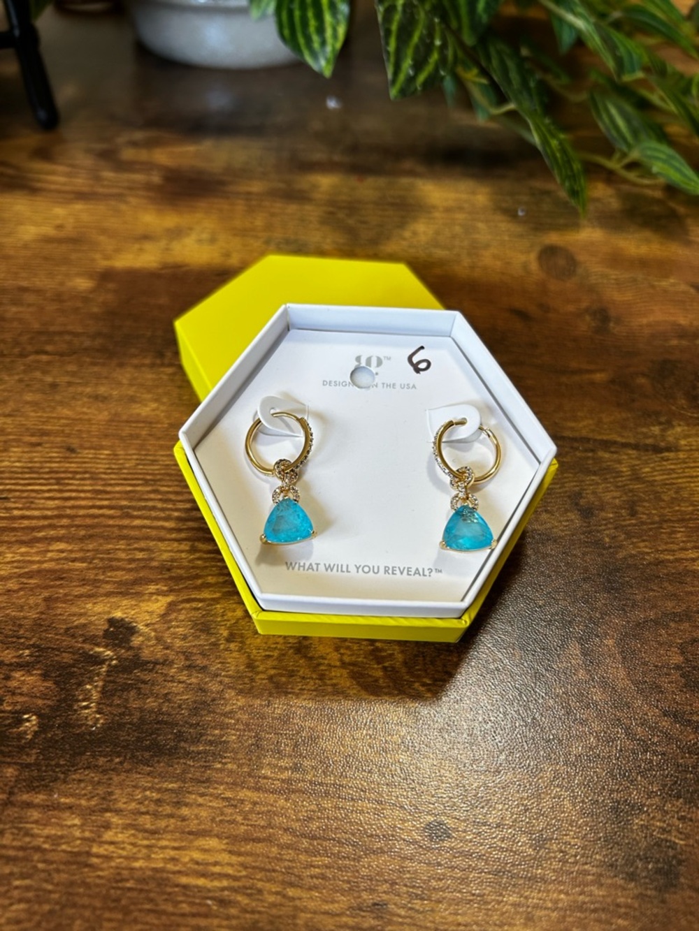 Bomb Party “That Hanging Moment” Gold Hoop Earrings